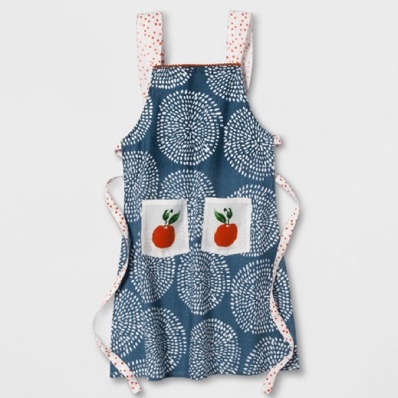 Opalhouse Other - NWT • Cooking Apron Oranges & Blue - Opalhouse™